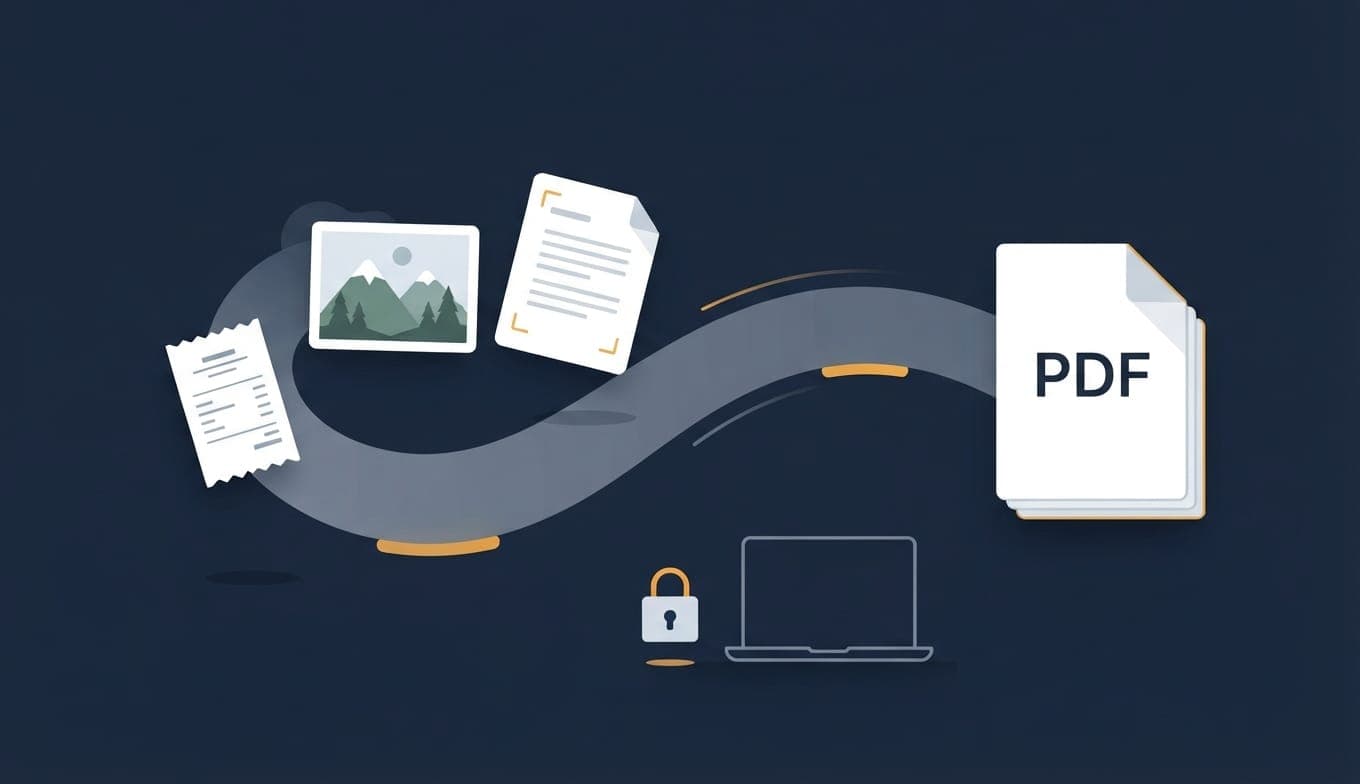 How to Convert Images to PDF for Free (No Upload)