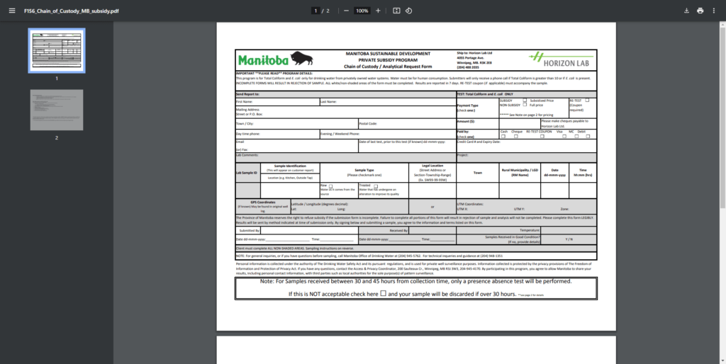 Horizon Lab User Panel – Custom Laboratory Testing Management System 4 Horizon Lab User Panel – Custom Laboratory Testing Management System